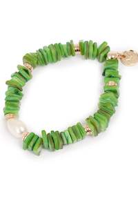 A C Oslo: True Colours Bracelet Green