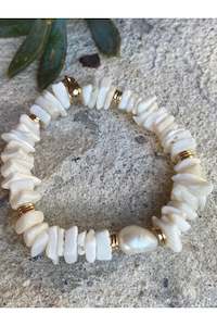 A C Oslo: True Colours Bracelet White