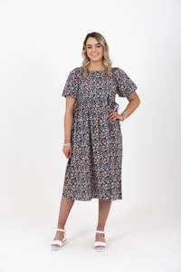 Ottie Dress Midnight Bloom - EXCLUSIVE TO MINT