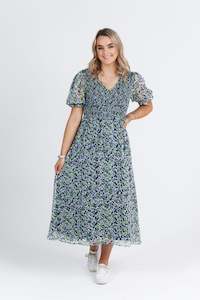 Solo Seek Exclusive: Loving Life Maxi Dress Pansy Blue - EXCLUSIVE TO MINT