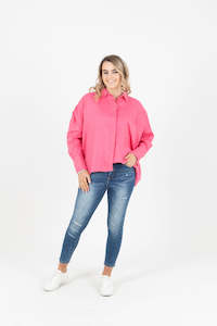 Ljc Designs: Cate Shirt Pink