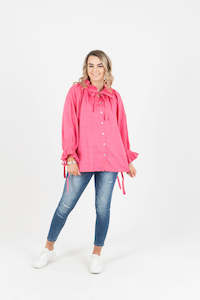 Ljc Designs: Uma Top Pink