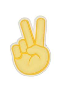 Jibbitz Peace Hand Sign