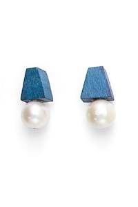 Rare Rabbit Accessories: Benee Stud Peri Blue