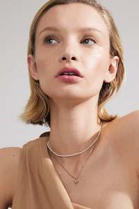 Arlet Necklace 2-n-1 Gold Plated