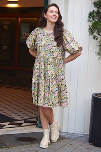 Charlo: Pearl Dress Floral