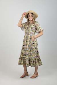 Charlo: Olivia Midi Dress Floral