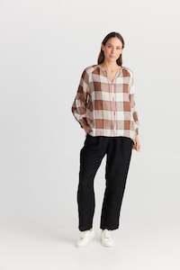 Shanty: Salerno Top Catalan Check