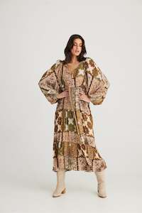 Talisman: Mira Dress Paisley Gardens