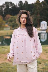 Talisman: Ellidy Blouse Pink