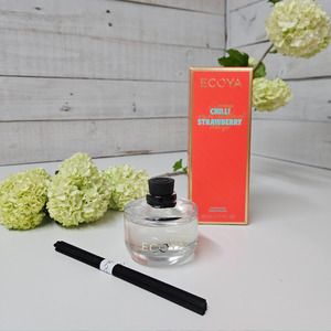 Bodycare Candles Aromatherapy Click Image: ECOYA | Chilli Strawberry Mini Reed Diffuser