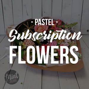 Floral Subscriptions: Subscription Flowers - Pastel