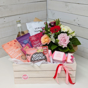 Gift Crates All The Goodies Give Them That Wow Feeling With A Thoughtful Combination Of Nz Made Packaged Beautifully: 'LOVE YOU MORE' Large Gift Crate
