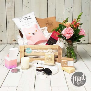 Gift Crates All The Goodies Give Them That Wow Feeling With A Thoughtful Combination Of Nz Made Packaged Beautifully: Gorgeous Baby Girl Gift Crate
