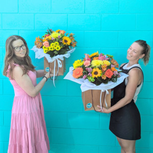 Florist Wild Card  Bouquet Bag - Let her do her thing! - MEDIUM