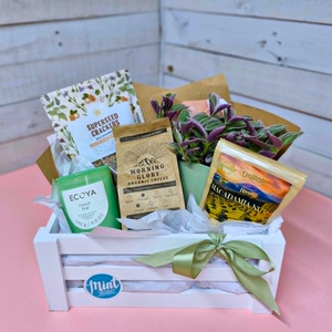 Mothers Day Flowers Sun 10th May 2026: 'Nurturing Nature' Gift Crate | MOTHERS DAY 2026