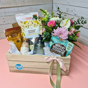 Mothers Day Flowers Sun 10th May 2026: 'Field of Fruits' Large Gift Crate | MOTHERS DAY 2026