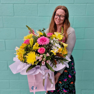 Mothers Day Flowers Sun 10th May 2026: 'Love You Always' Bouquet Bag | MOTHERS DAY 2026