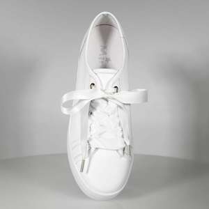 Laces: White Ribbon Laces