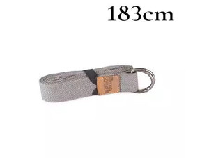 Products: Yoga Strap - Grey MIN YOGA PILATES