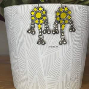 Glass Earrings: Rahma
