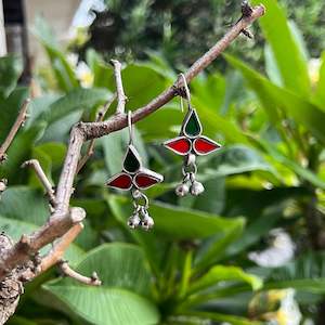 Glass Earrings: Shri