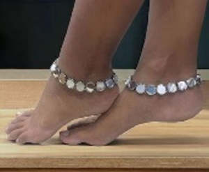Anklets: Sheesha- payal