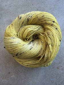 Products: Donegal Nep 4ply - Duckling - Miro Yarns Hand Dyed Yarn New Zealand