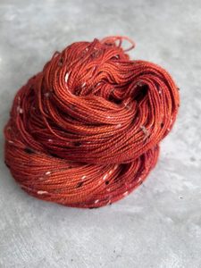 Donegal Nep 4ply - Sassy Spice - Miro Yarns Hand Dyed Yarn New Zealand