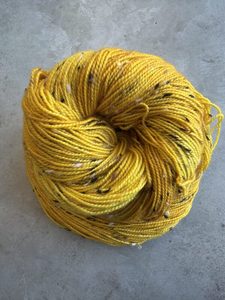 Donegal Nep 4ply - Yellow Brick Road - Miro Yarns Hand Dyed Yarn New Zealand