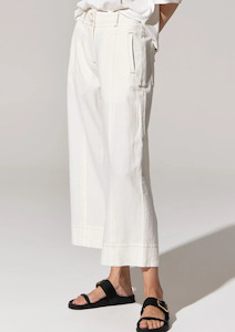 Pants: COMING SOON Miley Crop Pant - White