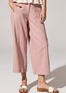 Pants: COMING SOON Miley Crop Pant - Rose