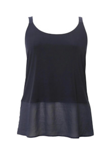 Cashews: CLEARANCE Band Singlet - Navy
