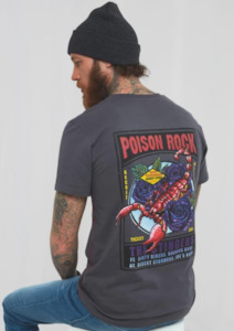 Mens Wear: Wild Rock Tee - Grey