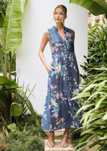 Ayla Flora Maxi Dress