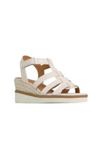 Eos Footwear: Lana Wedge Heel - Bone // LAST PAIR SIZE 41