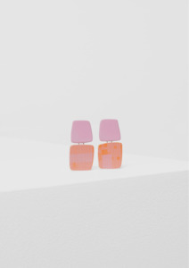 Spring Summer 2023: Maika Stitch Earrings - Citrus Cross Stitch Print