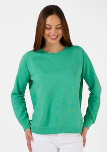 Spring Summer 2024: Classic Sweater - Mint Logo