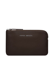 Spring Summer 2024: Smoke and Mirrors Pouch Wallet - Cocoa