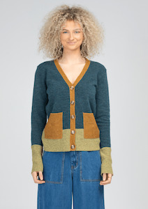 PRE ORDER Poet Cardigan - Steel Blue