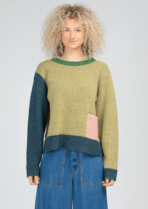 PRE ORDER Poet Jumper - Moss