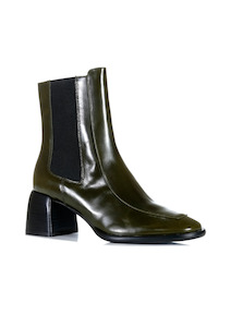Charcoal Boot - Moss