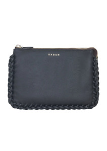 Spring Summer 2023: Tilly's Big Sis Crossbody Bag - Black Plaited Edge