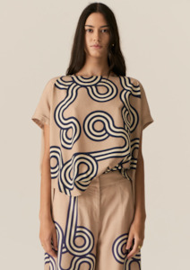 Pol Clothing: Alter Top - Pebble Alter