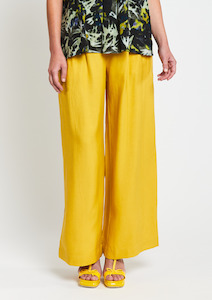 Soprano Pleat Palazzo Pant - Harvest Gold