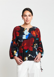 Nz Made Labels: Rive Gauche Keyhole Top - Rive Gauche