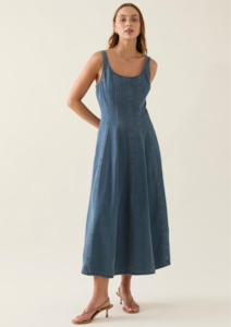 Sofie Denim Tank Dress - Drift
