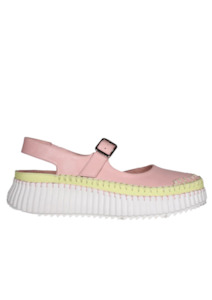 Posey Sneaker - Dusty Pink / Soft Lemon