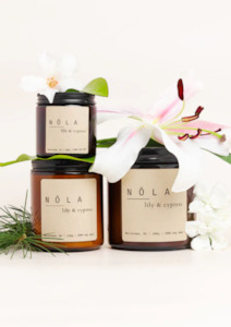 Lily & Cypress Candle