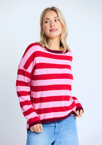 Autumn Winter 2025: Street Jumper - Berry Blaze